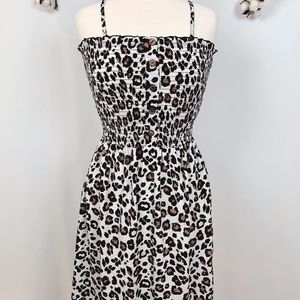 Leopard print sundress